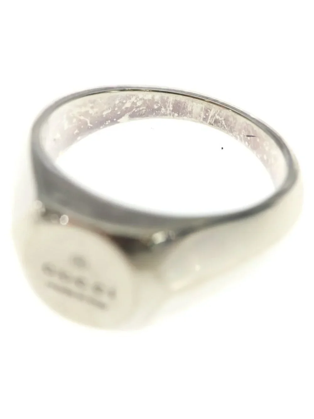 Gucci Trademark Slim Ring Silver